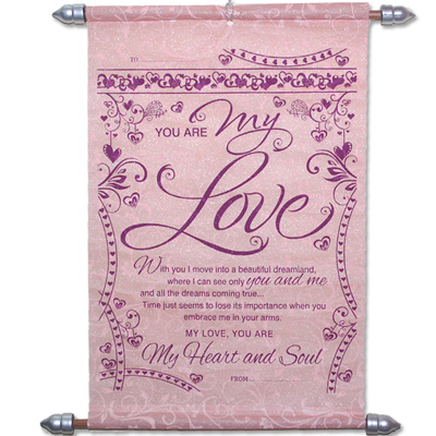 "Love Scroll Message-006 - Click here to View more details about this Product